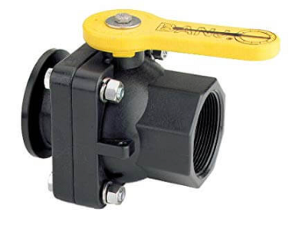 Banjo 2 Inch Full Port Manifold Flange Valve X 2" Female NPT - MVS220FP