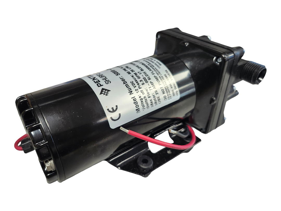 Shurflo High Flow Demand Pump 5.3 GPM 12VDC 1/2 Inch Male NPSM - 5059-3611-D011