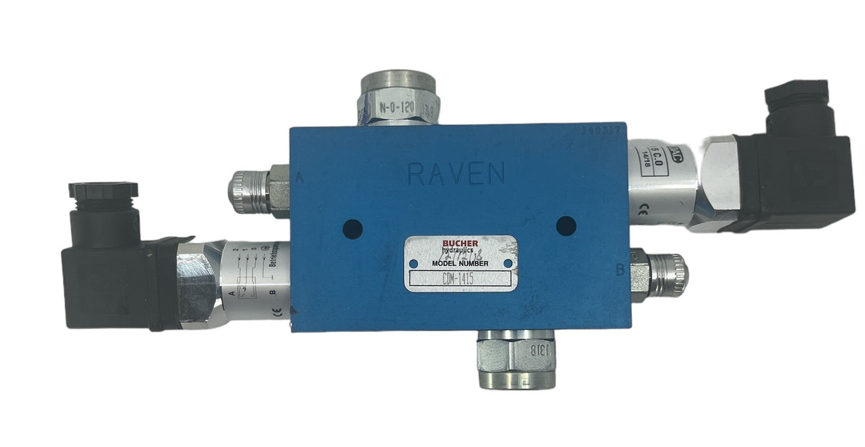 Raven Hydraulic Override Manifold With Flow Switch Fittings - 334-0003-024