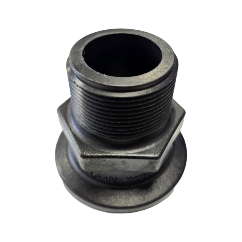 Banjo Hose Pipe Fitting Adapter 2" Flange X 1-1/2" Male Thread - M200150MPT