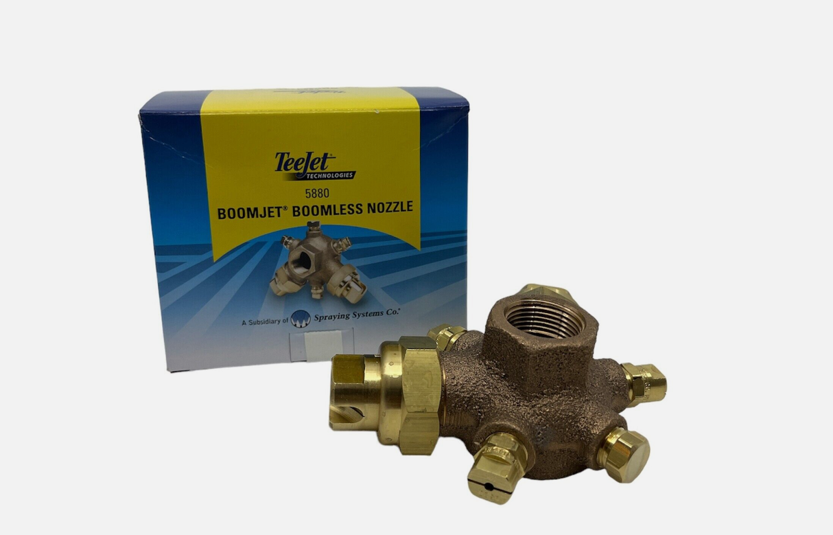 TeeJet Extra Wide Flat Spray BoomJet Boomless Nozzle - 5880-3/4-2TOC80