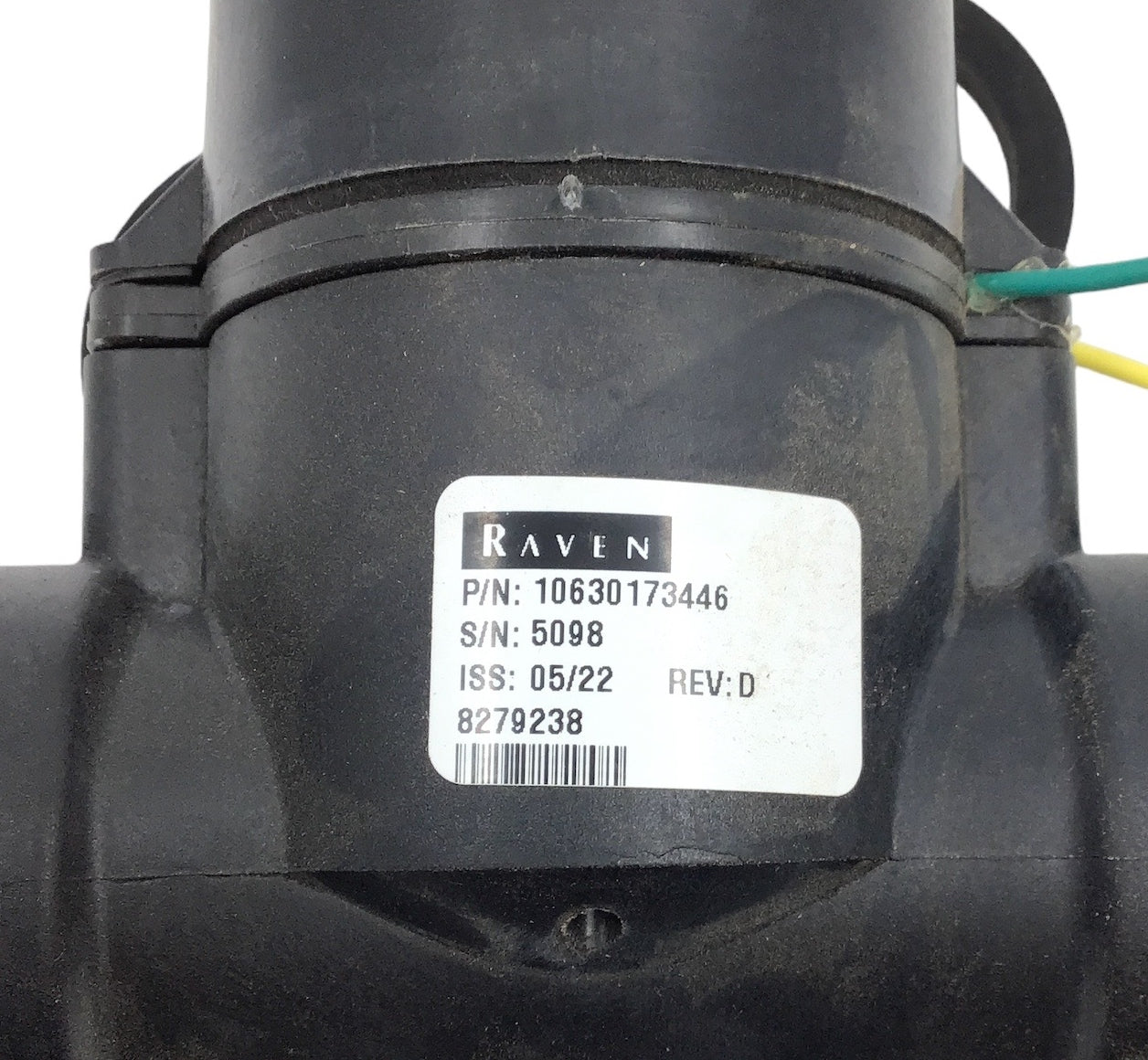 Raven Poly 90 Deg Flanged Control Valve 1-1/2" Deutsch Connection - 063-0173-446
