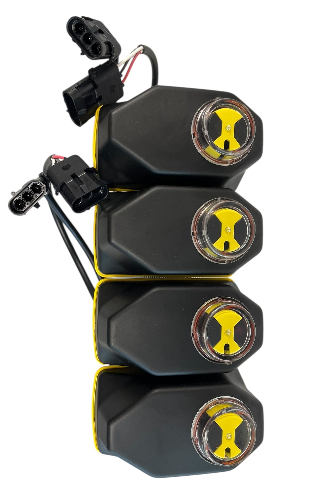 KZ Valve TX2 Full Port Poly 4 Bank Valve Manifold 1/2", 150 PSI - 24CA7-10DK0-131