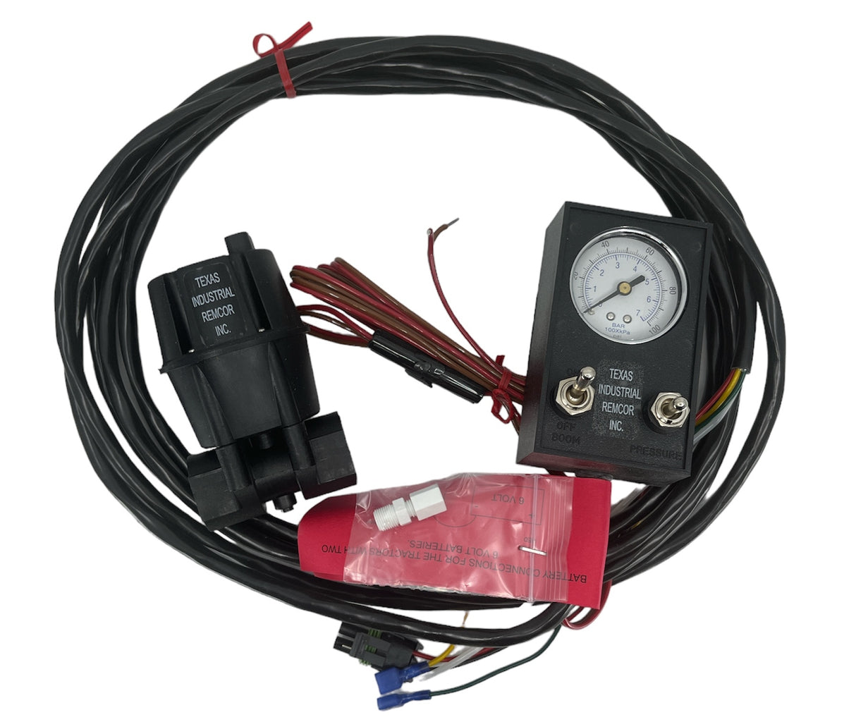 Texas Remcor 1 Boom Output Gauged Control System Kit, 100 PSI - CON.RC10N.WP
