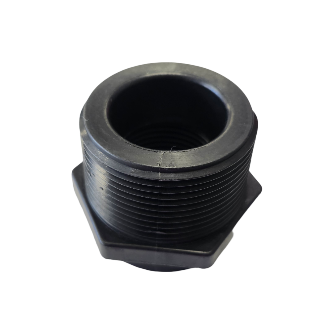 Banjo Poly Pipe Reducer Bushing 1-1/2" MPT X 1" FPT - RB150-100