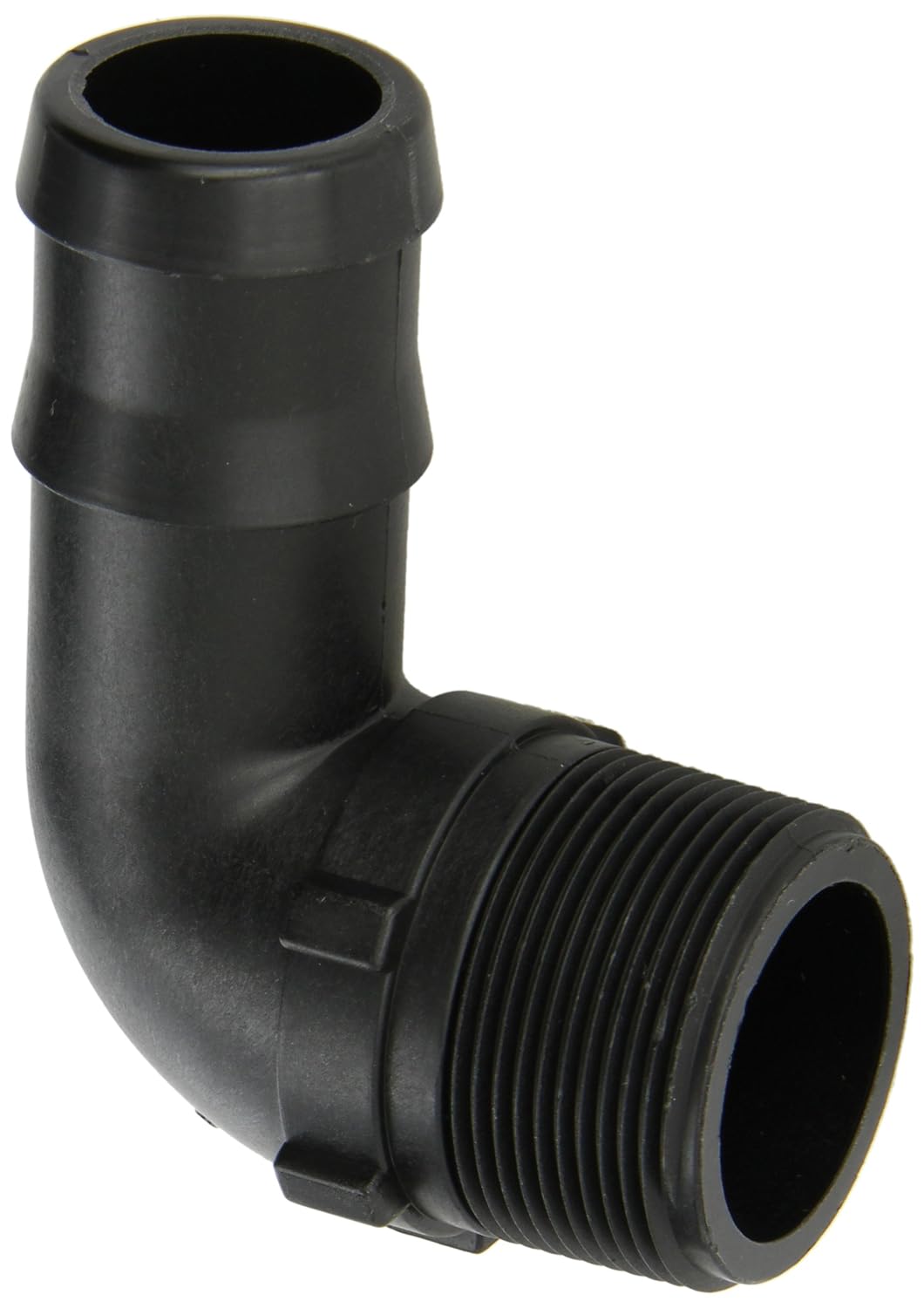 Banjo 90 Degree Poly Hose Fitting 1-1/2" Male Thread X 1-1/2" Barb - HB150-90