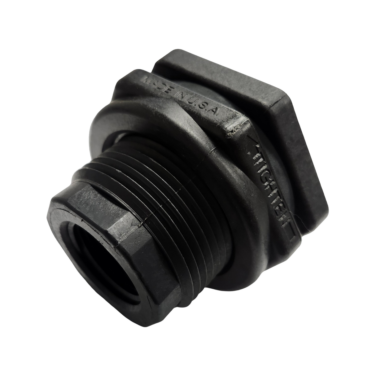 Banjo Poly Bulkhead Tank Fitting with EPDM Gasket 1" FNPT - TF100