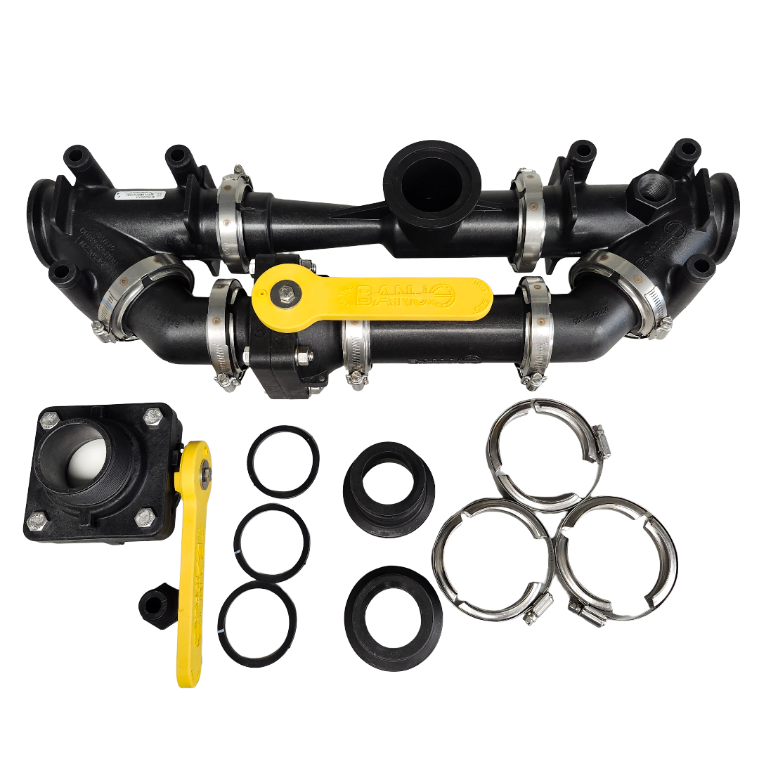 Banjo 2 Inch Full Port Inductor System w/ Camlock Couplings - MIS220AA