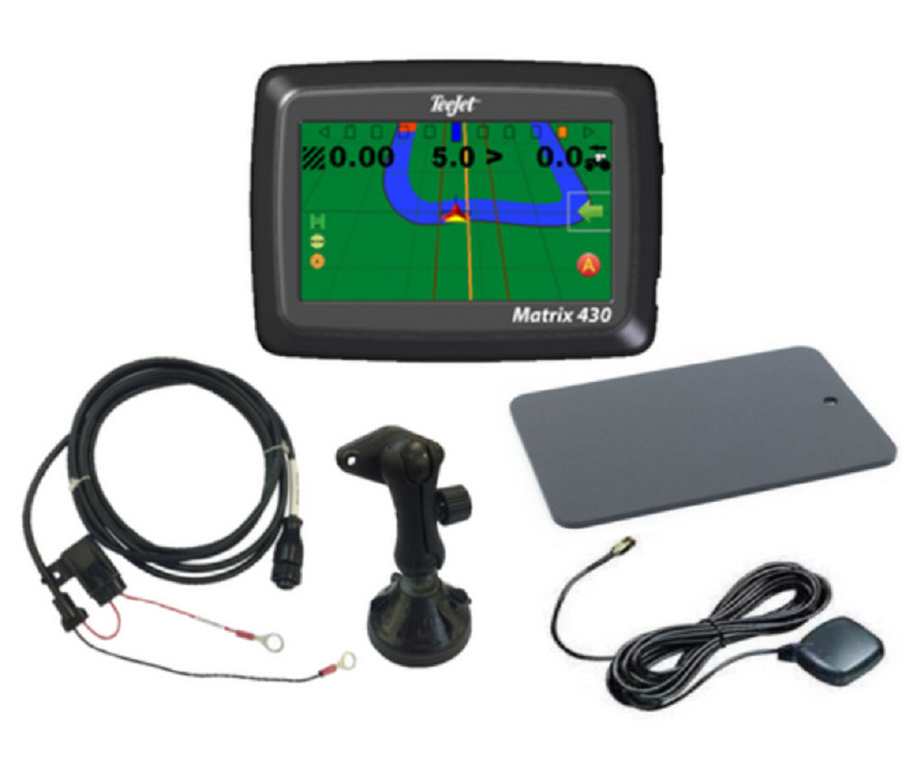 TeeJet 430 Matrix Kit With Patch Antenna & Power Battery Cable - GD430-GLO-P-B