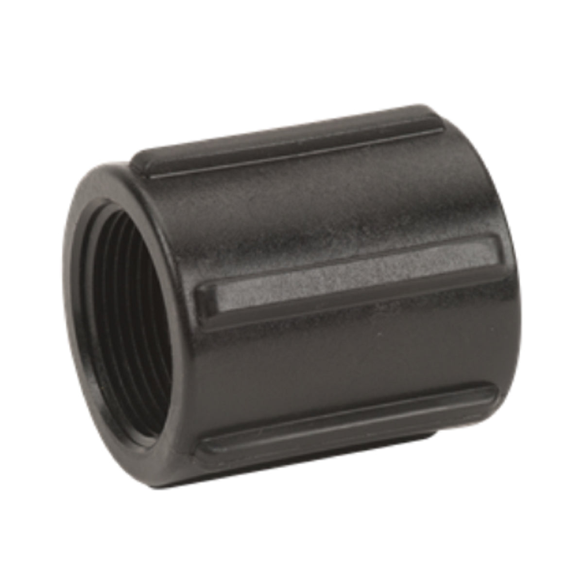 Banjo Threaded Polypropylene Pipe Coupling, 1-1/4" NPT Female - CPLG125