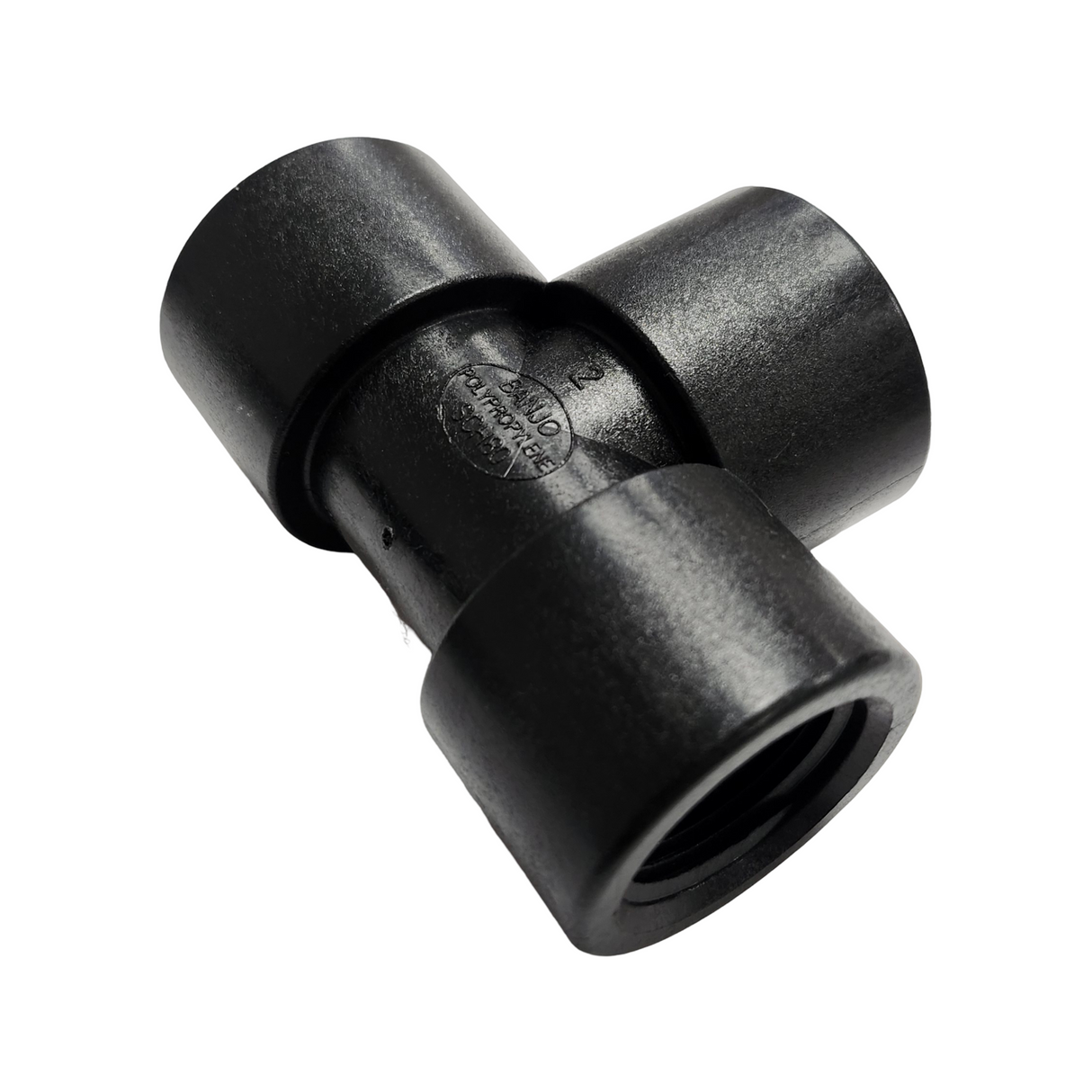 Banjo Threaded Poly Tee Pipe Fitting 3/4" - TEE075