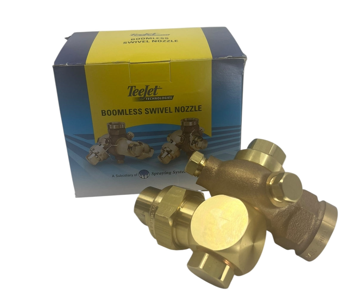 TeeJet Single Swivel Spray Nozzle, Off-Center Flat Spray Tip - 4629-3/4-TOC150