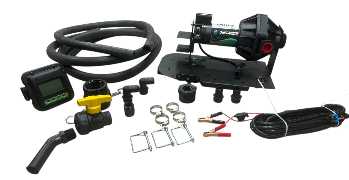 Dura Products Easy Caddy 6000 Series Chemical Transfer Pump With Meter 12 V - DPEM-6318V-12