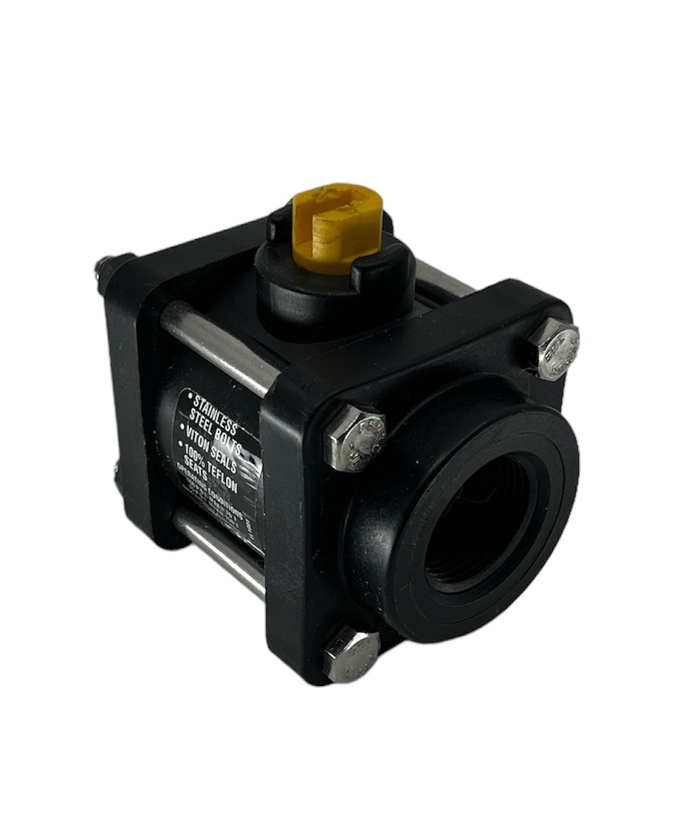 Banjo 1 Inch Full Port Polypropylene Valve - KZ, 150 PSI - V100FPKZ