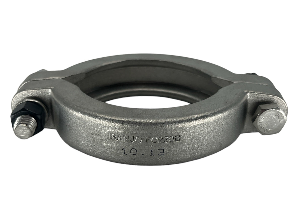 Banjo 2 Inch Full Port Stainless Steel Bolted Manifold Flange Clamp - FC220B