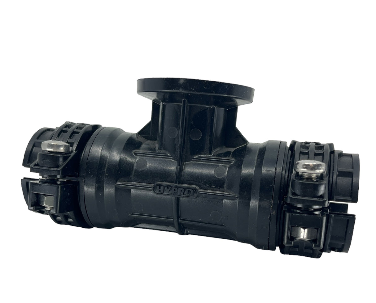 Hypro Express Wet Boom Tee Fitting for 1" Pipe 1.315 OD to Flange - BG-7433-2503