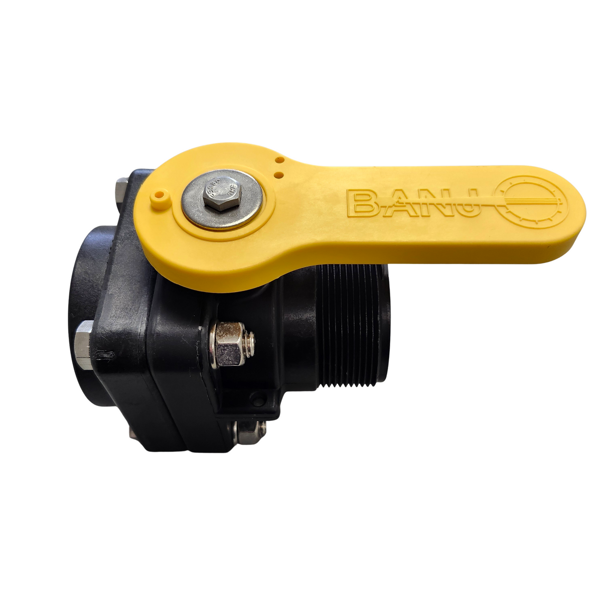 Banjo Standard Port Stubby Ball Valve 2" Male NPT X 2" Female NPT - VSMT200