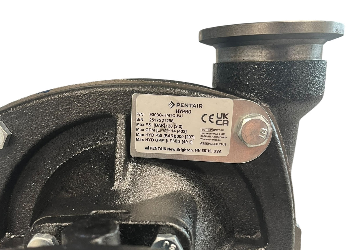 Hypro Cast Iron Centrifugal Pump 220 X 200 Flange For 7000 Series Spra-Coupe and 700 Series Rogator - 9303C-HM1C-BU