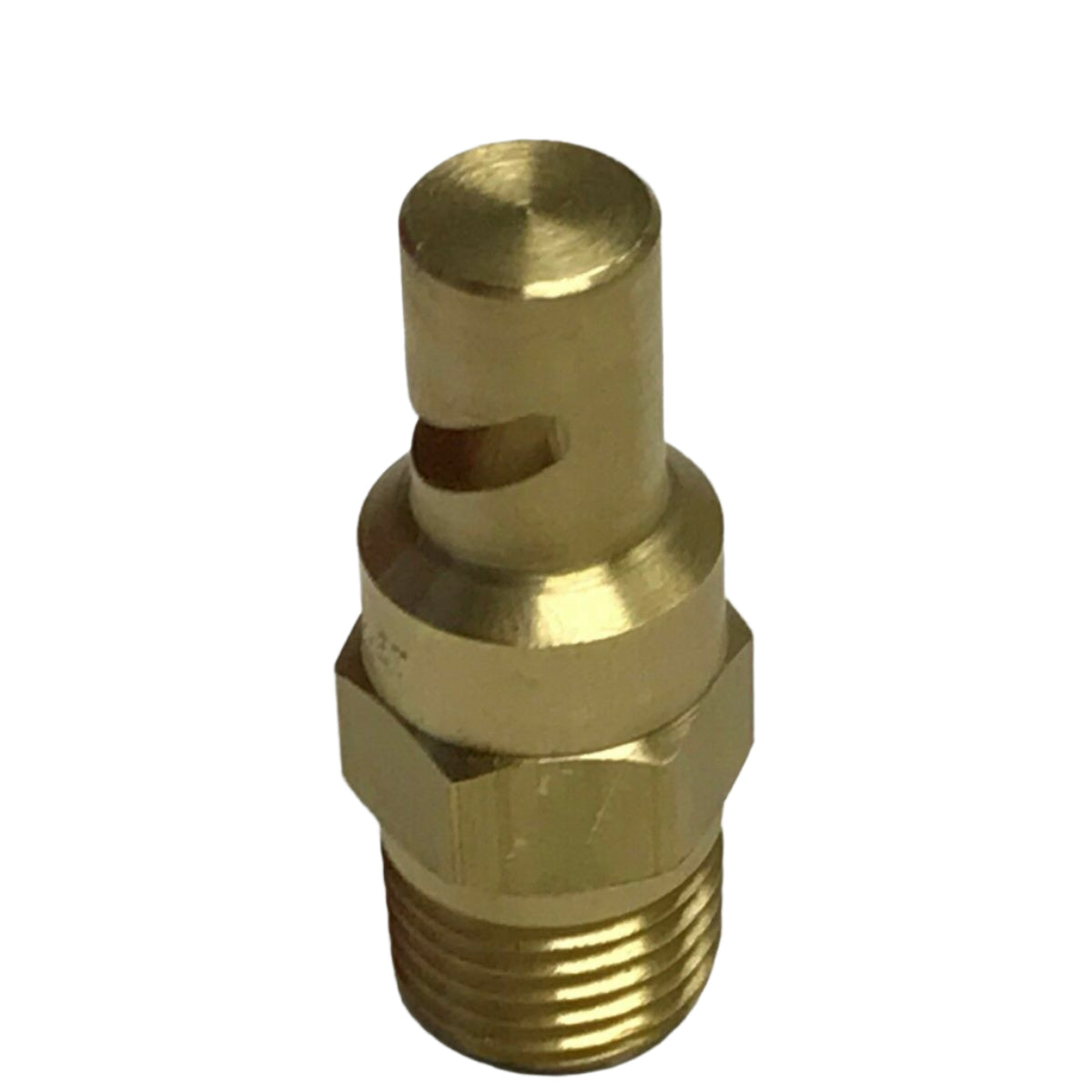 TeeJet Boomless Nozzle with Extra-Wide Flat Spray Projection - 1/4KLC-9