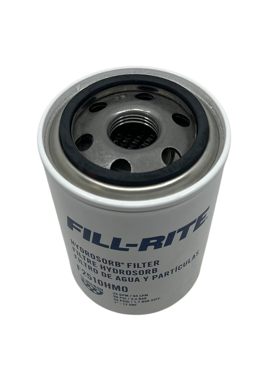 Fill Rite 10 Micron Water Detecting Spin On Filter 1" - 12 UNF Threads - F2510HM0