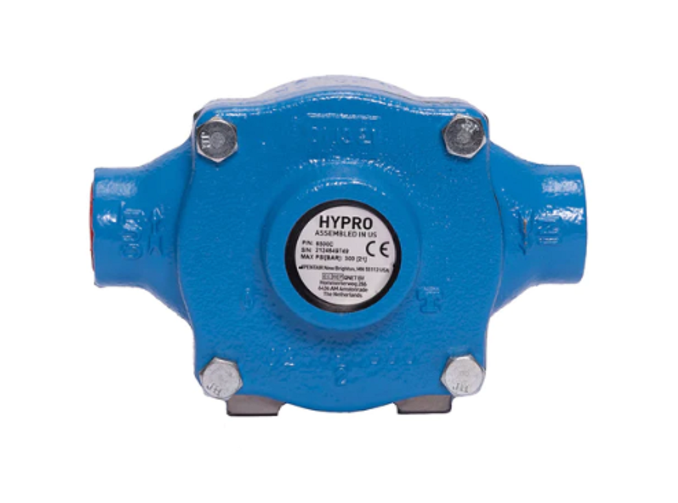 Hypro 6-Roller Cast Iron Pump, 22 GPM, 3/4" FPT Ports, 5/8" Shaft - 6500C