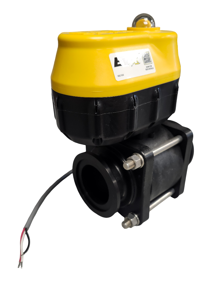 Banjo Manifold Flange Electric Ball Valve 12 Volt 2" Full Port - MEVX221