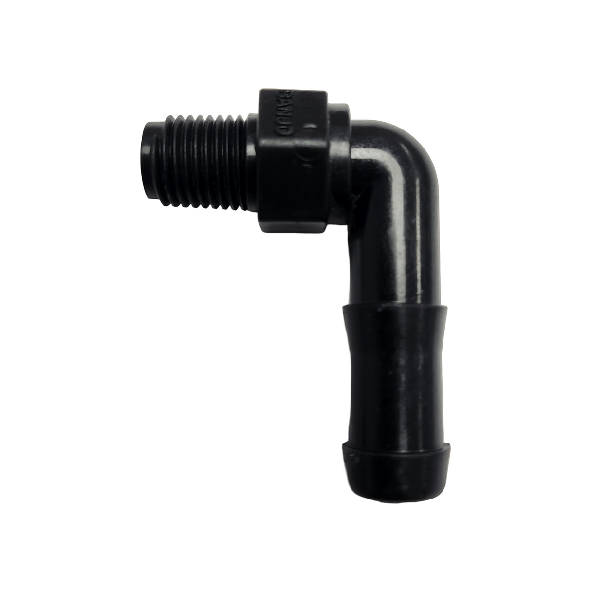 Banjo 90 Degree Hose Barb Fitting 1/4" MNPT X 1/2" Barb - HB025/050-90