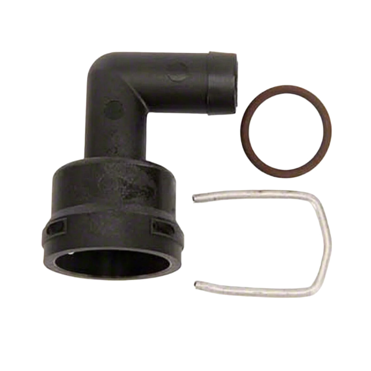 TeeJet Quick Connect 90 Degree Hose Barb Outlet 1" - 45529-90-1