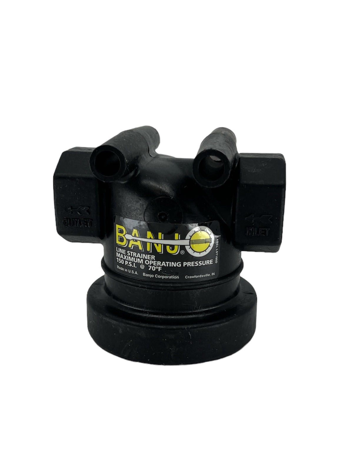 Banjo Polypropylene T Strainer Head with Mounting Lugs 3/4" - LST075-H