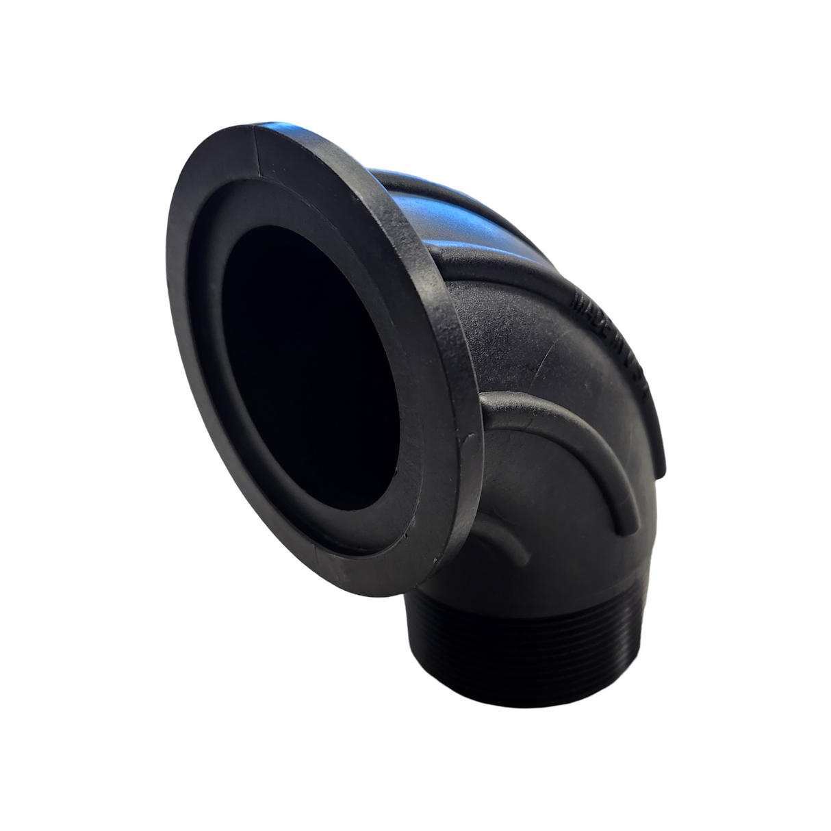 Banjo 90 Degree Manifold Flange Sweep 2" Full Port X 2" MNPT - M220MPTSWP90