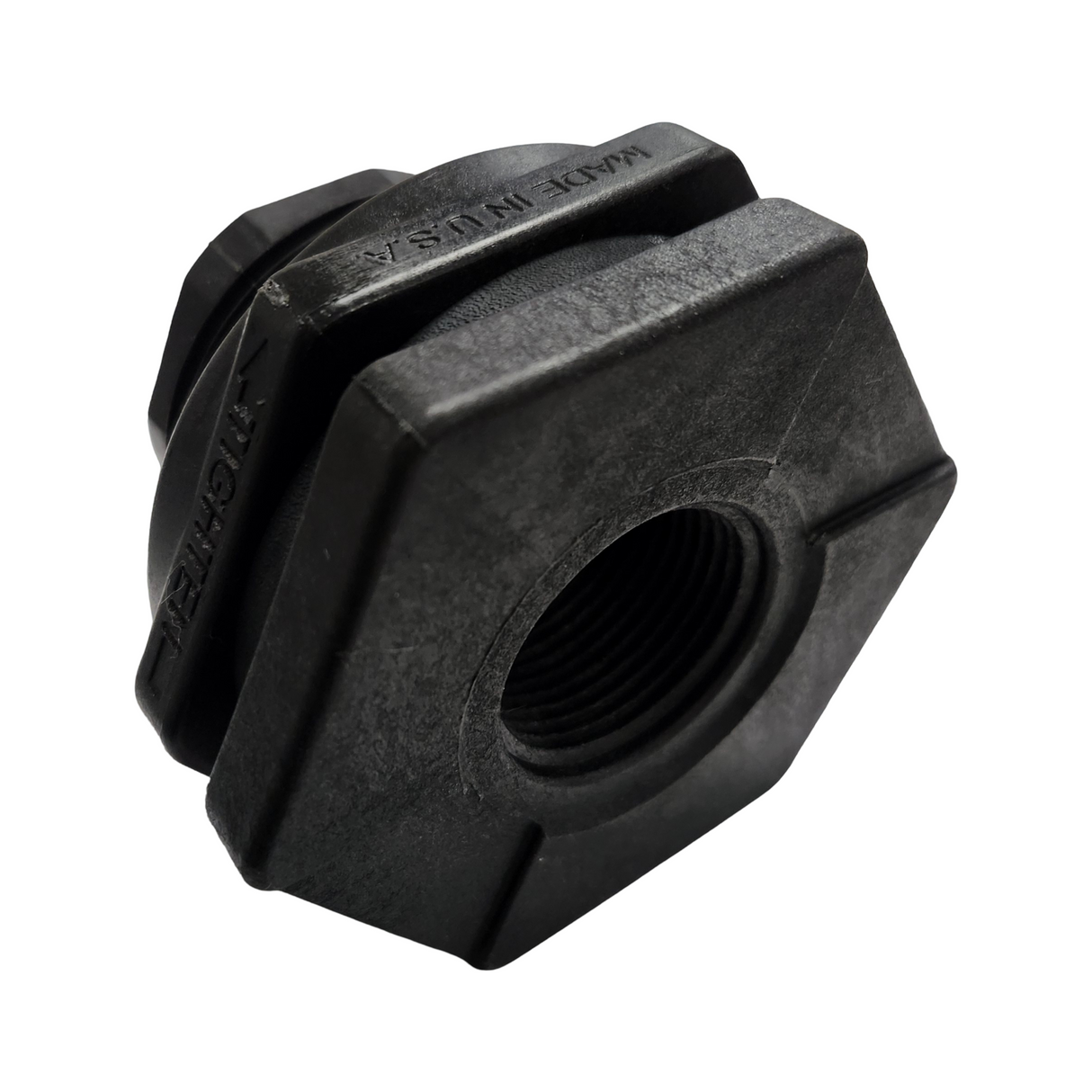 Banjo Poly Bulkhead Tank Fitting with EPDM Gasket 1" FNPT - TF100