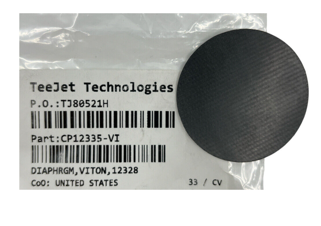 TeeJet Viton Diaphragm,12328 - CP12335-VI