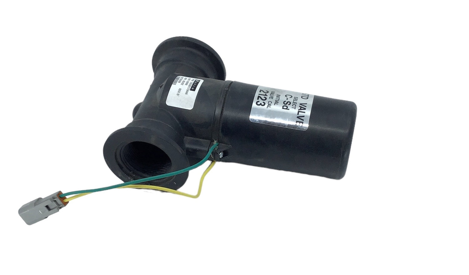 Raven Poly 90 Deg Flanged Control Valve 1-1/2" Deutsch Connection - 063-0173-446