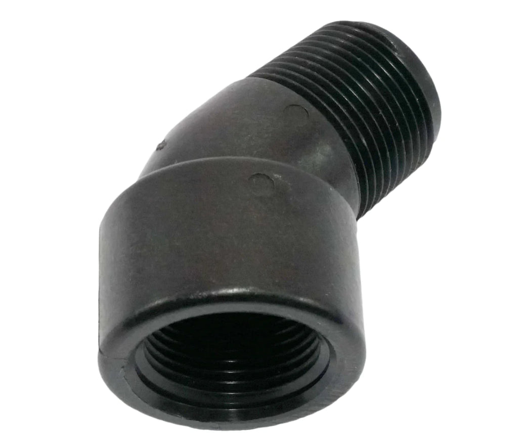 Banjo 45 Degree Poly Street Elbow 1-1/4" - SL125-45