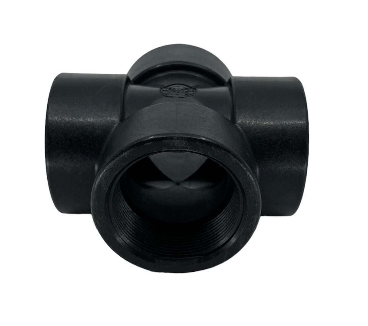 Banjo Polypropylene Cross Pipe Fitting 2" NPT Female - CR200