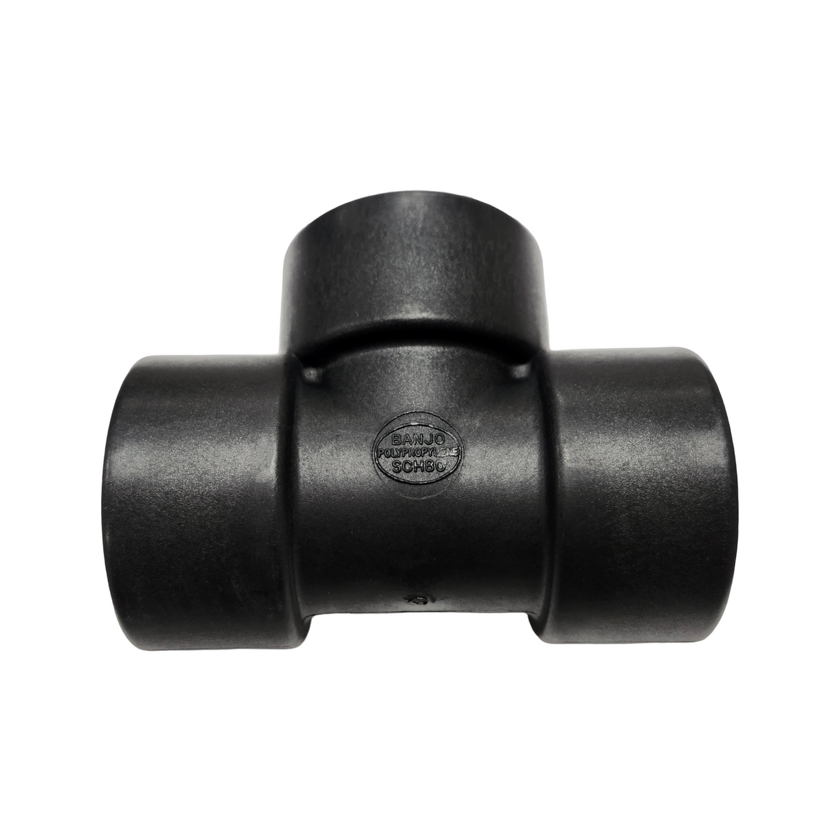Banjo Threaded Poly Tee Pipe Fitting 1-1/4" - TEE125