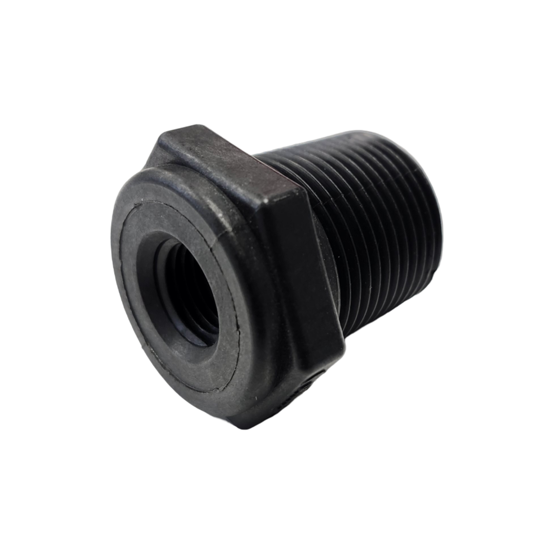 Banjo Poly Pipe Reducer Bushing 3/4" MPT X 1/4" FPT - RB075-025