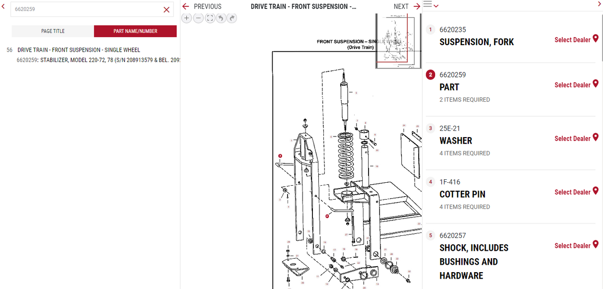 Agco Stabilizer For 115/116/120, 210, 215/216 & 220/230 Spra-Coupe SF - 6620259