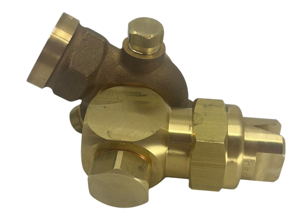 TeeJet Single Swivel Boomless Spray Nozzle Off-Center Flat Spay Tip - 4629-3/4-TOC80