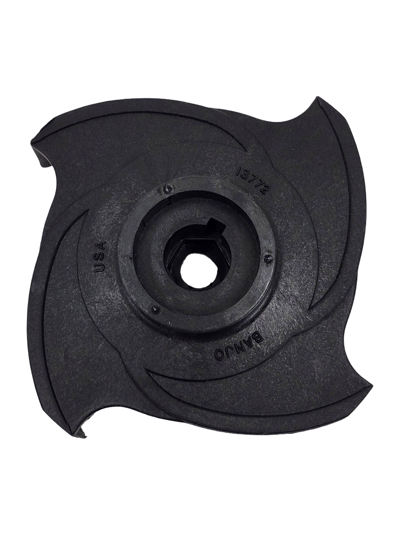 Banjo 3 Inch Poly Pump Impeller - 4.8" OD - 13771