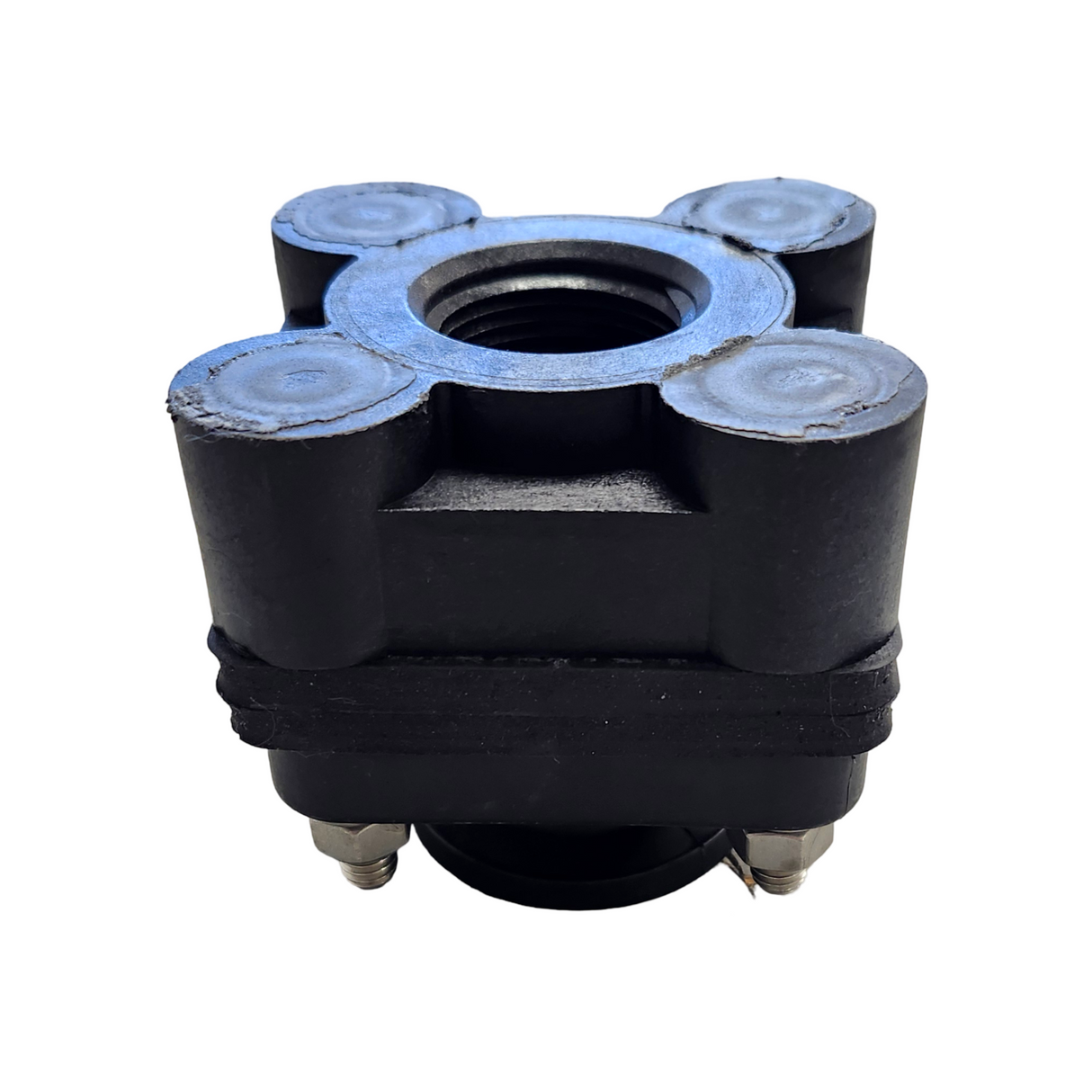 Banjo Manifold Bolted Tank Fitting 1" Flange X 1" FNPT - MBF100