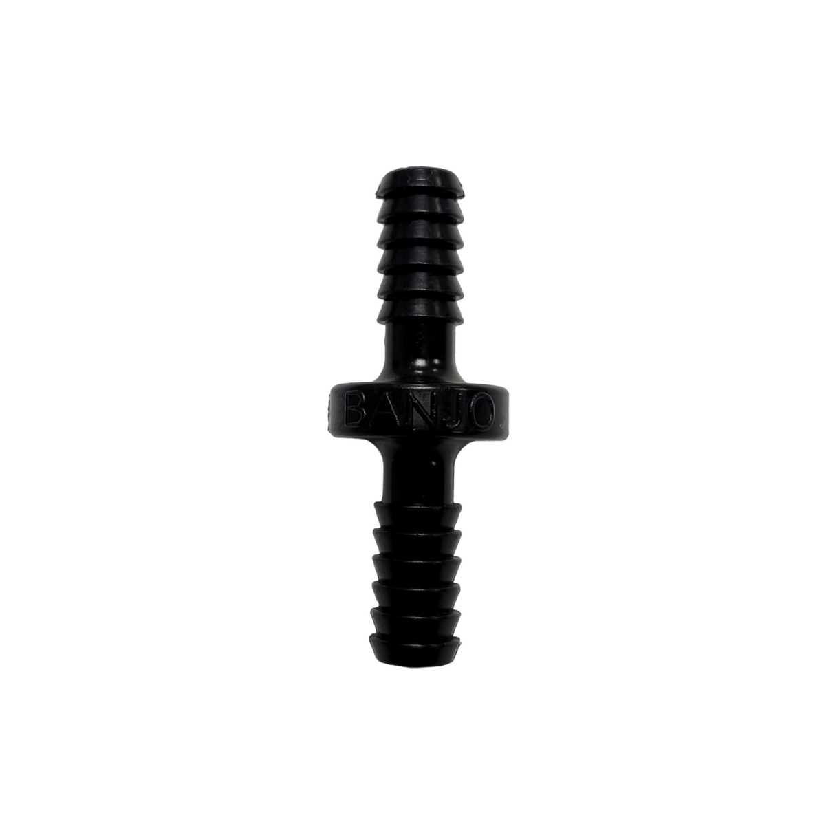 Banjo Black Polypropylene Hose Mender Fitting 1/4" X 1/4" - HM025