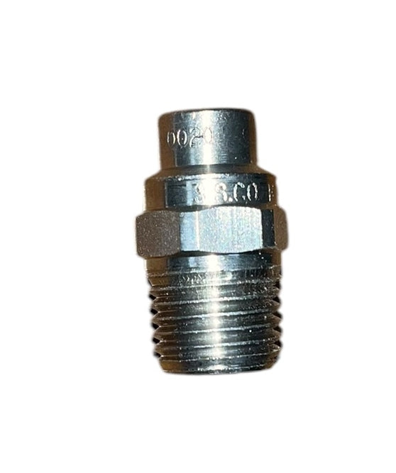 Teejet StreamJet Stainless Steel Solid Stream Spray Nozzle - H1/4U-SS0020