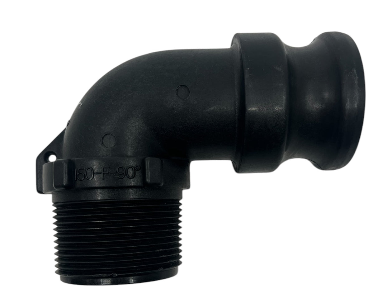 Banjo 90 Degree Male Cam Lock Adapter 1-1/2" MPT - 150F90