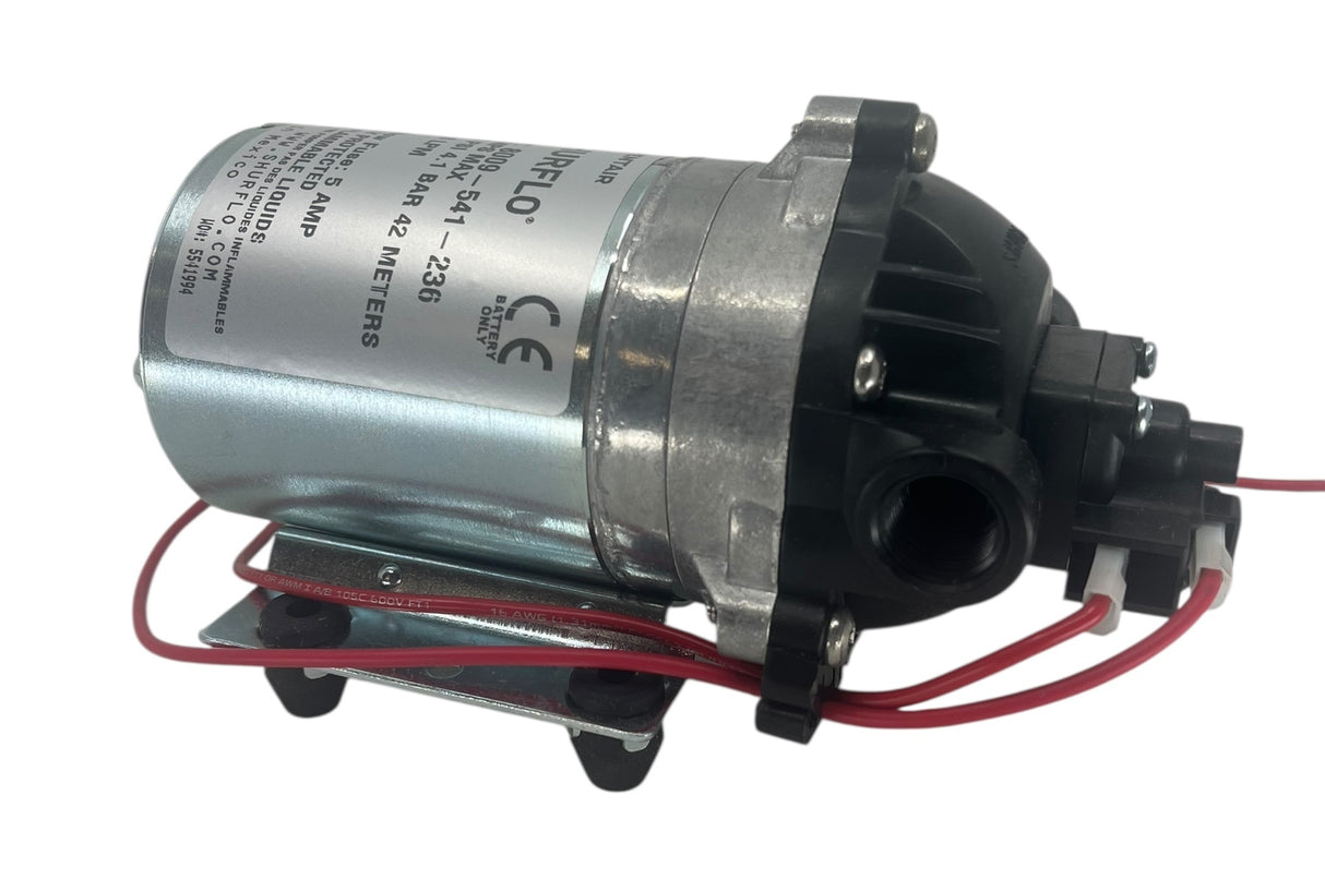 Shurflo Auto Demand Diaphragm Pump 12 Volt 1 GPM 6 PSI - 8009-541-236