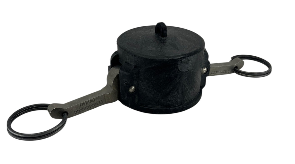 Norwesco Polypropylene Dust Cap for Male Adapter 1-1/4 and 1-1/2 inch NPT - 61274