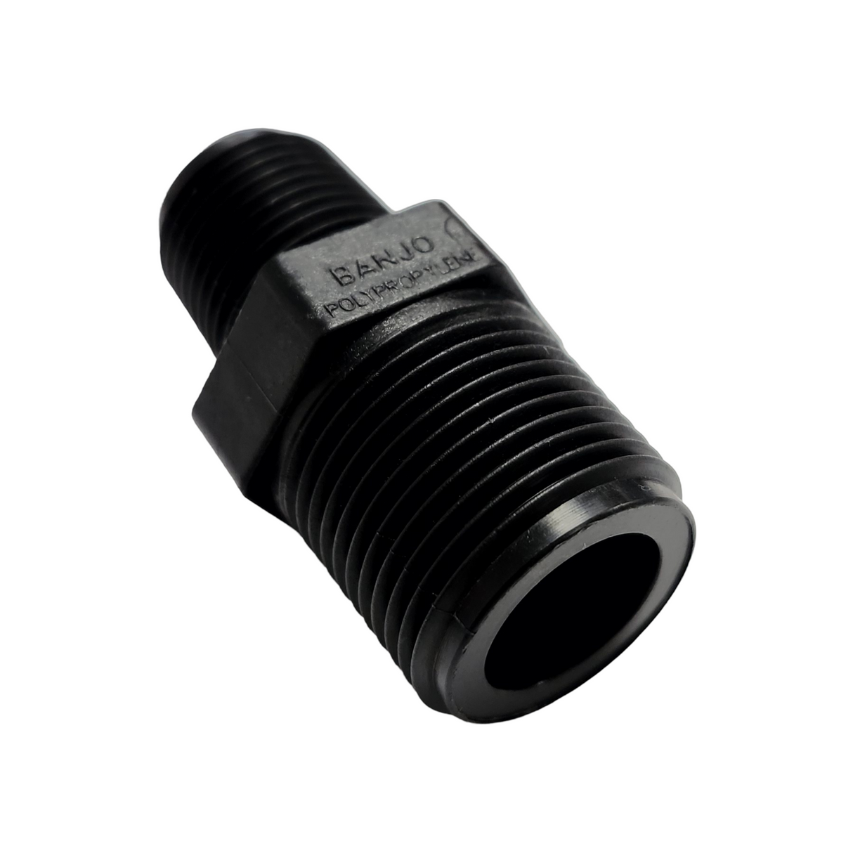 Banjo Poly Reducer Nipple Pipe Fitting 3/4" MNPT X 1/2" MNPT - RN075-050