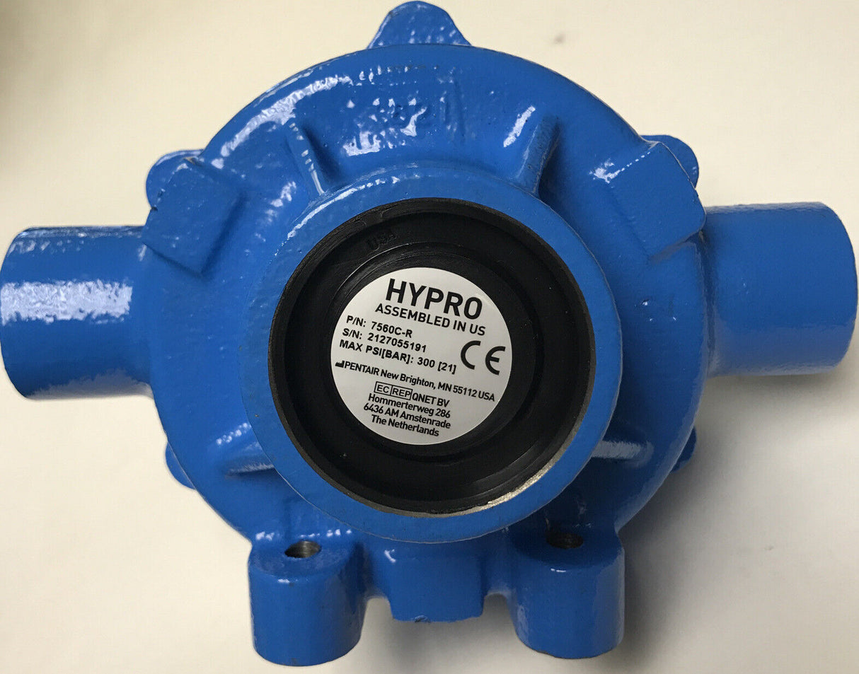 Hypro Cast Iron 8 Roller Pump Up to 22.5 GPM - Clockwise Rotation - 7560C-R