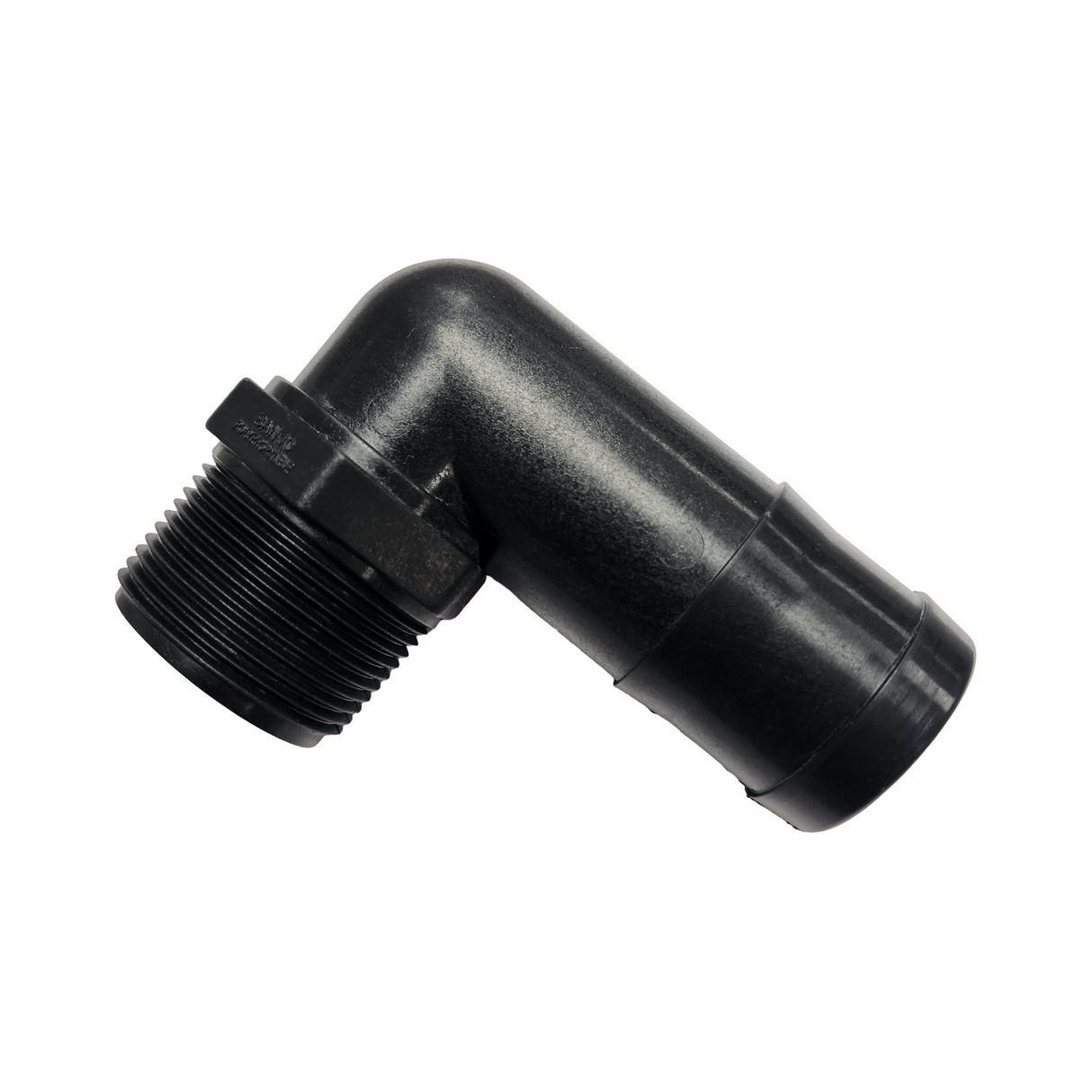 Banjo 90 Degree Hose Barb Fitting 1-1/4" MNPT X 1-1/2" Barb - HB125/150-90