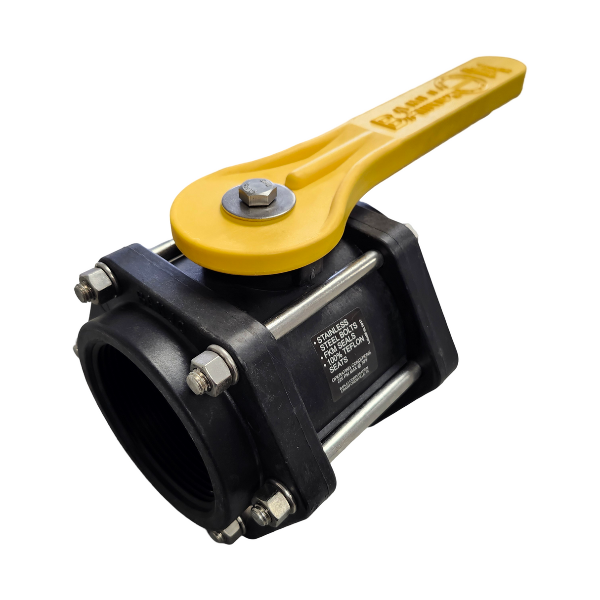 Banjo Poly Standard Port Ball Valve 3" FNPT - V300